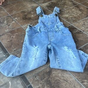 Little Bipsy Blue Denim Overalls